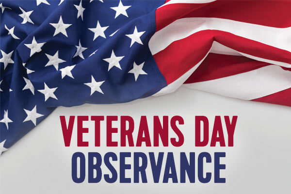 Veterans Day Observance