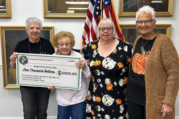 Senior Club Check Presentations